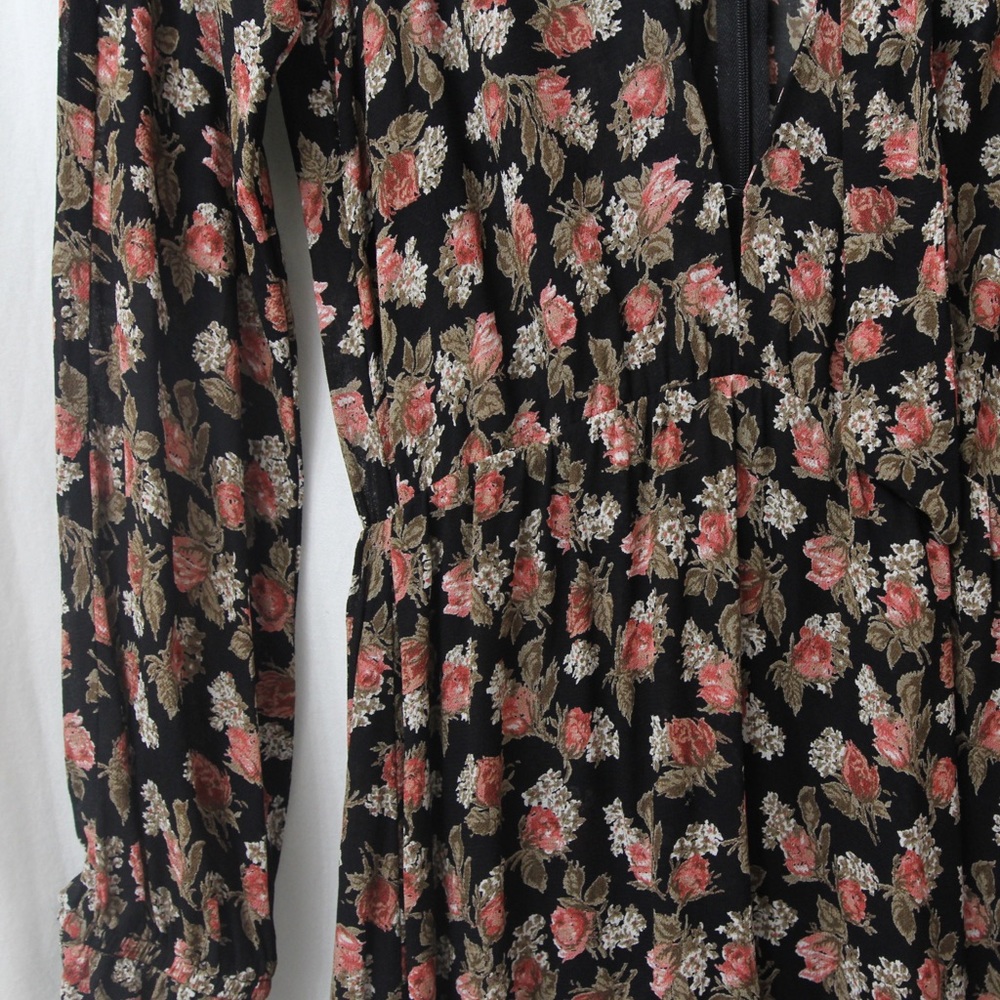 Reformation X Jeanne Damas Callado Black Dress 0 - Picture 7 of 8